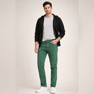 WeSC men's kelvin pine green pant w32 L32